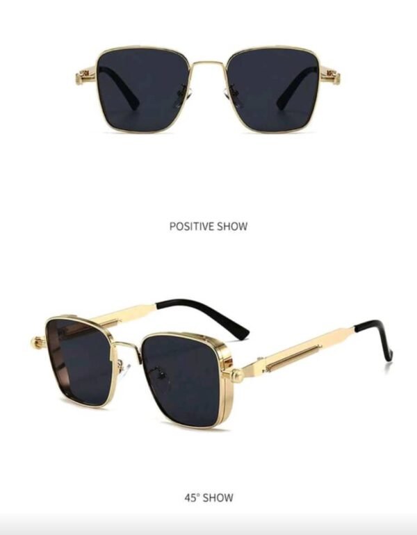 Men Square Frame Fashionable Glasses For Outdoor Travel Casual Shades Accessories For Summer Beach Vacation,Outdoor,Travel Back To School Fashionable Preppy School Look